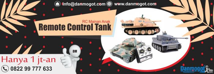 Canggihnya remote control tank, hanya ada di danmogot.com